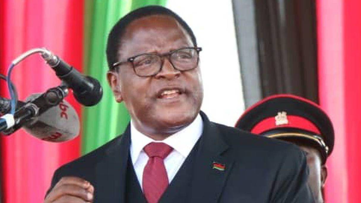 Lazarus Chakwera, président du Malawi.