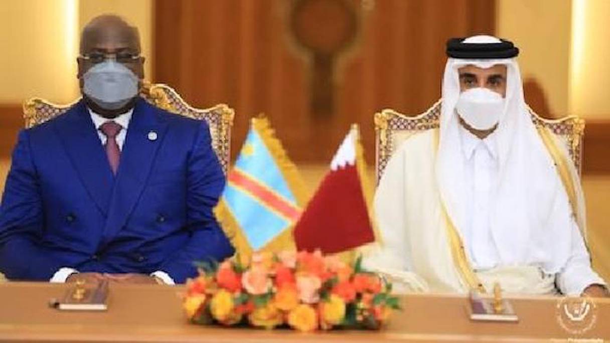 L’Émir du Qatar Cheikh Tamim Ben Hamad a accueillice dimanche 27 mars le Président de la RDC, Félix Tshisekedi, en visite officielle dans son pays.
