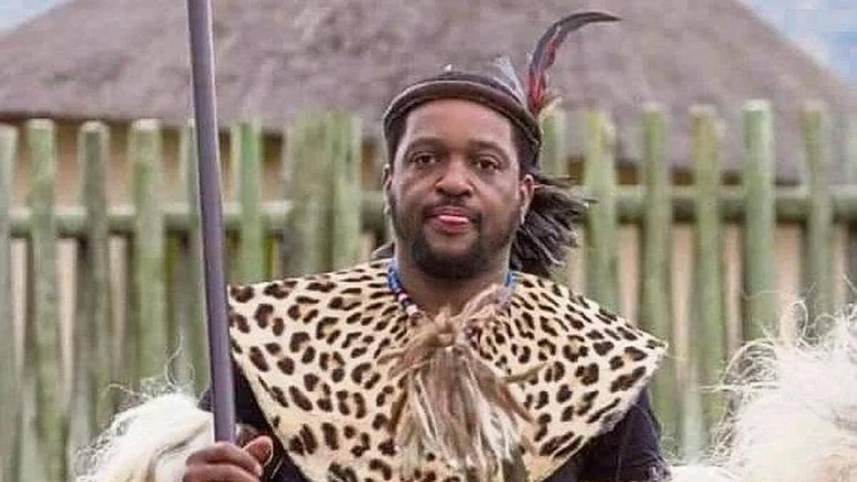 Misuzulu Zulu, roi des Zoulous.