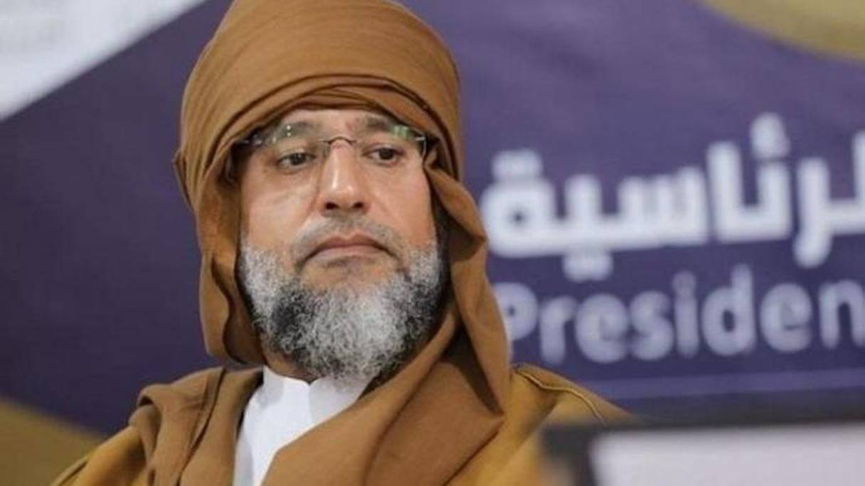 Seif al-Islam Kadhafi, candidat à la présidentielle libyenne.