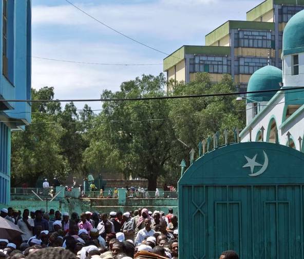 mosquée, ethiopie, manifestation