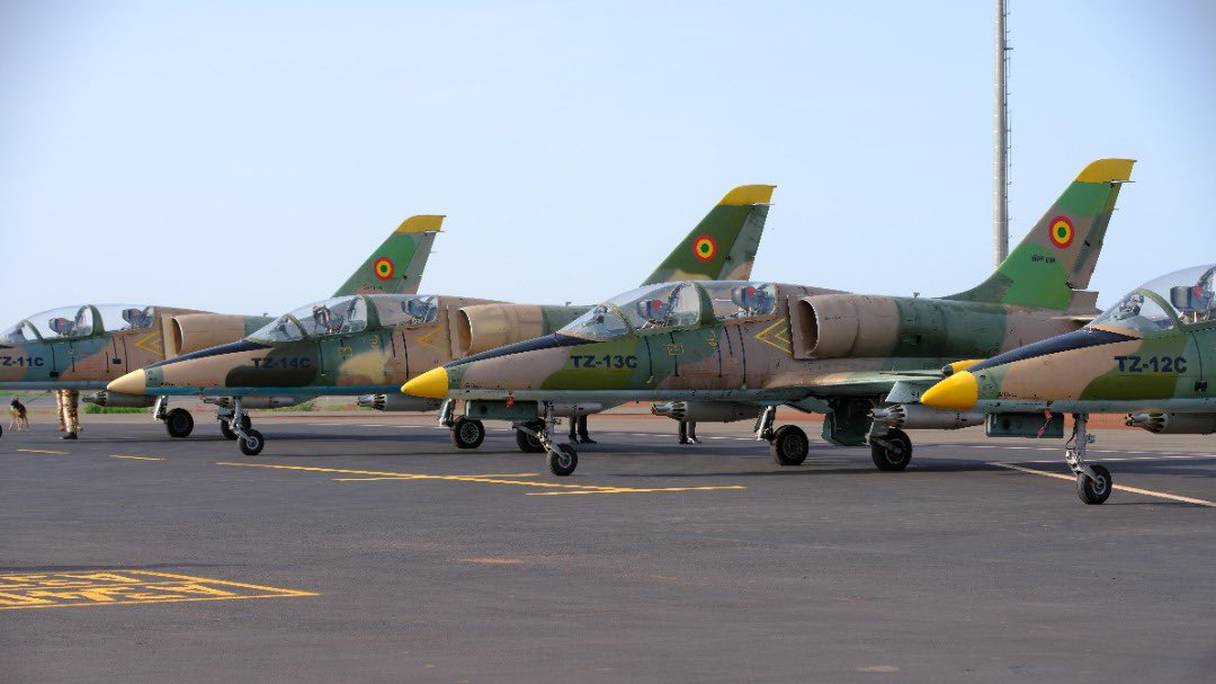 Quelques-uns des avions acquis par le Mali.