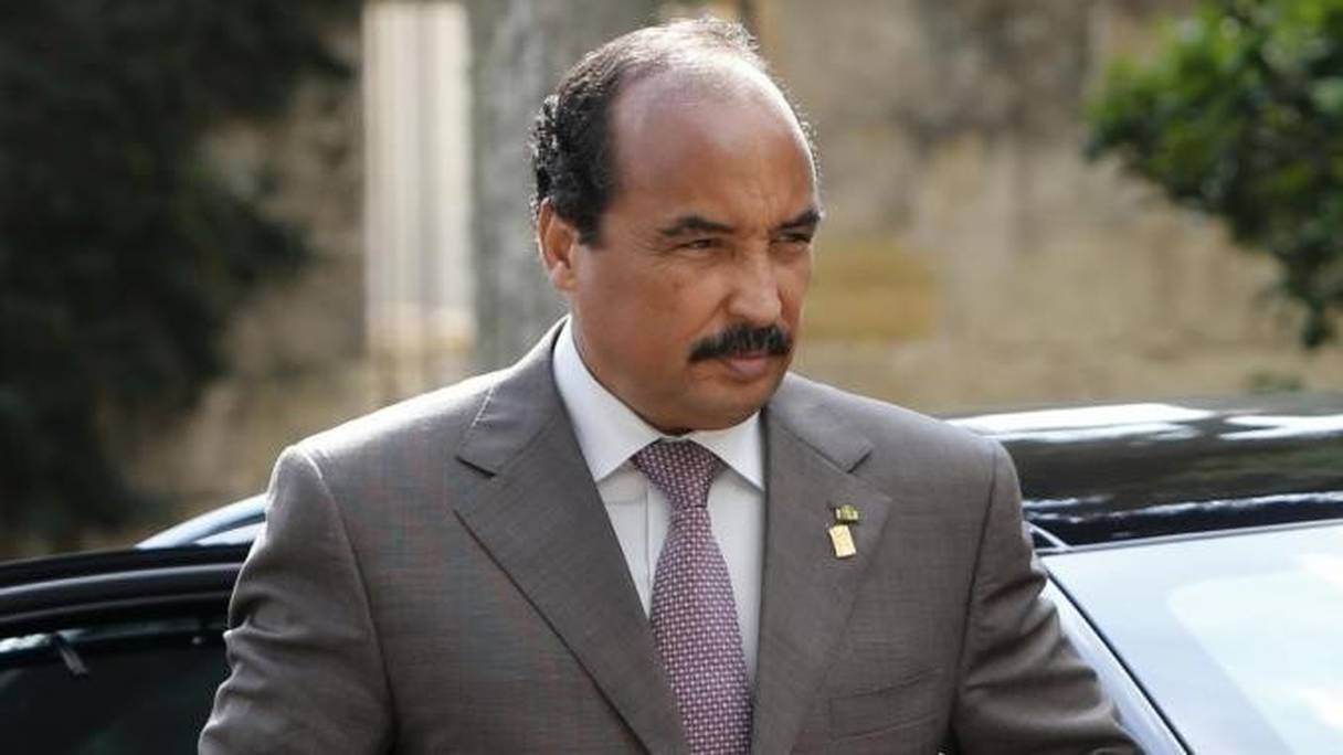 L'ancien président mauritanien Mohamed Ould Abdel Aziz. 
