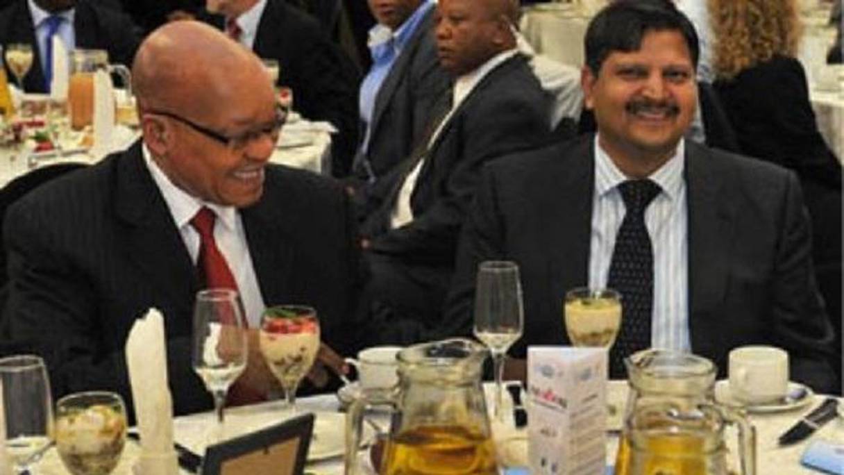 Zuma et Rajesh Gupta.