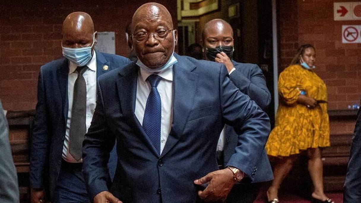 L'ancien président sud-africain Jacob Zuma.