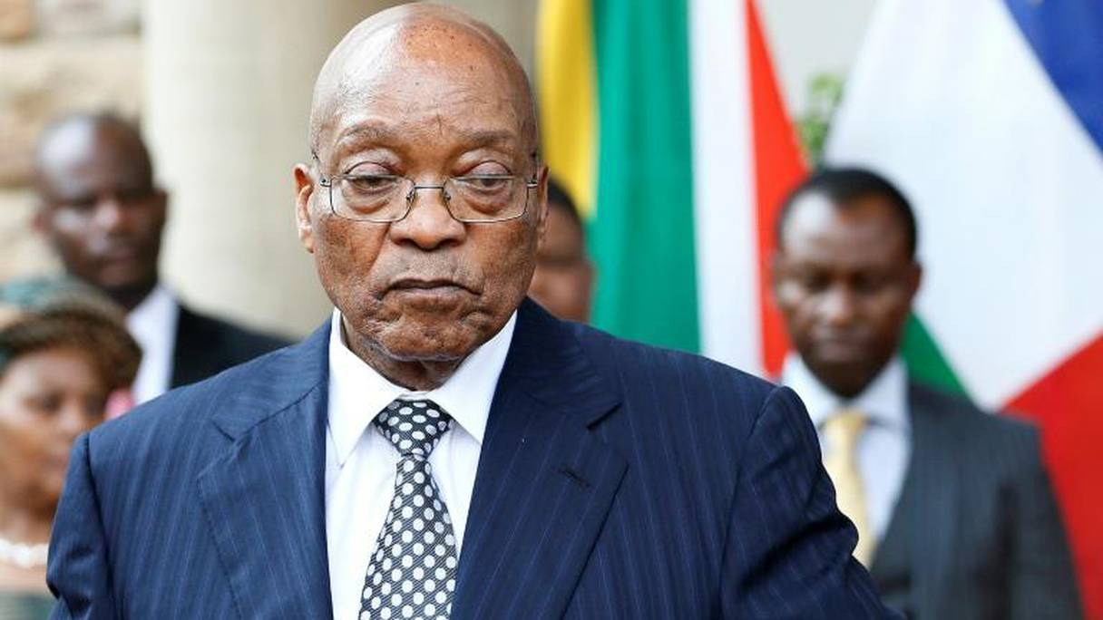 Jacob Zuma, président de l'Afrique du Sud.