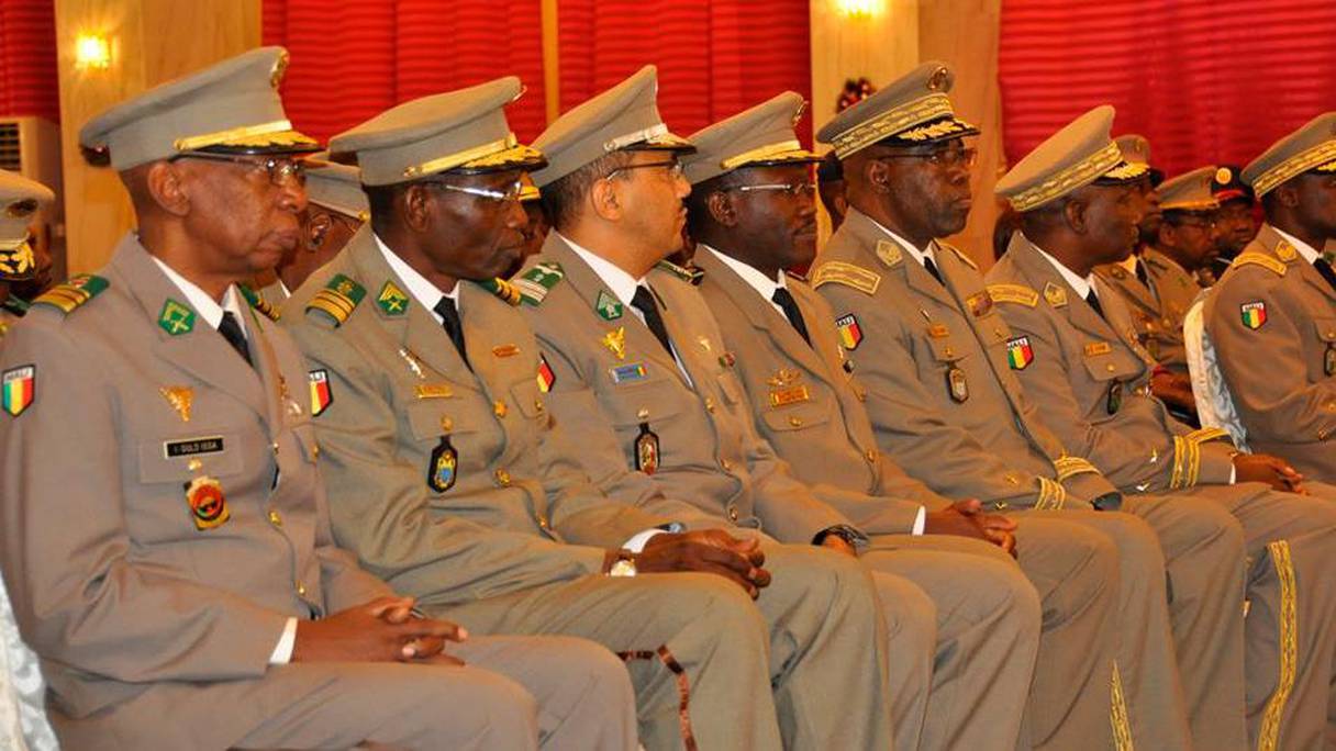 officiers supérieurs de l'armée malienne.