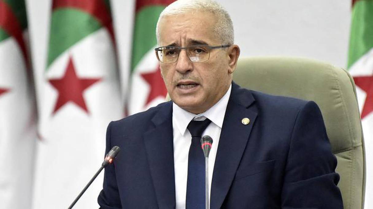 Brahim Boughali, élu président de la nouvelle assemblée nationale de l'Algérie.