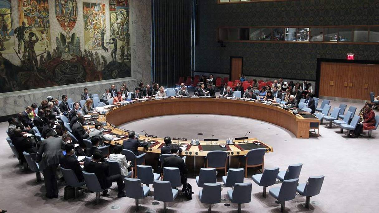 Conseil de sécurité de l'ONU. 