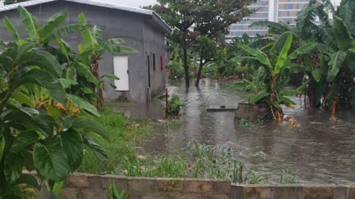 Inondation à Libreville.