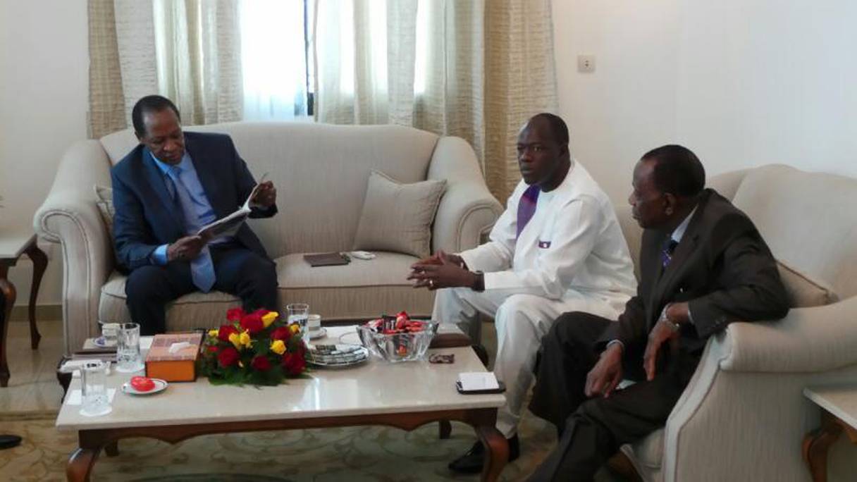  La CODER conduite pa Maître Gilbert Noel Ouédraogo a rendu visite à l’ancien président burkinabè, en exil chez le voisin ivoirien. 