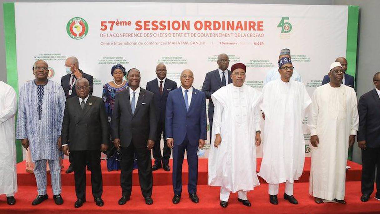 Huit chefs d'Etat de la CEDEAO étaient présents à Niamey ce lundi 7 septembre 2020. 