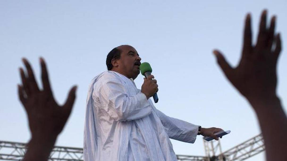 Mohamed ould Abdelaziz, président de la Mauritanie. 