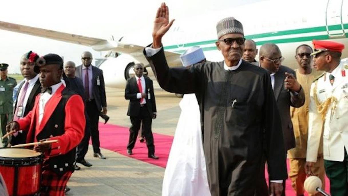 Muhammadu Buhari, président du Nigeria. 