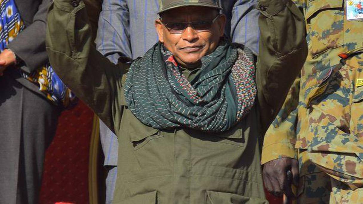 Debretsion Gebremichael, leader du "Tigray people liberation front" (TPLF).
