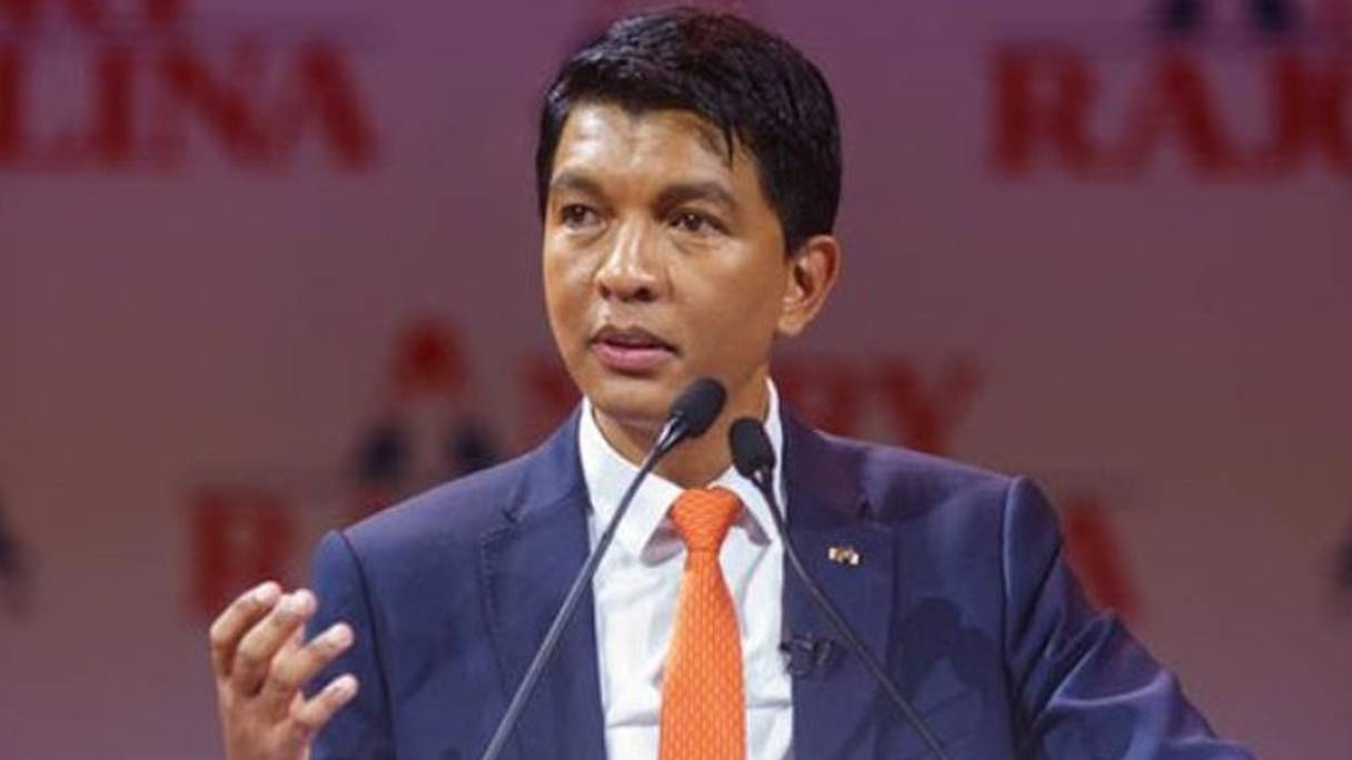 Andry Rajoelina, président de la République de Madagascar.
