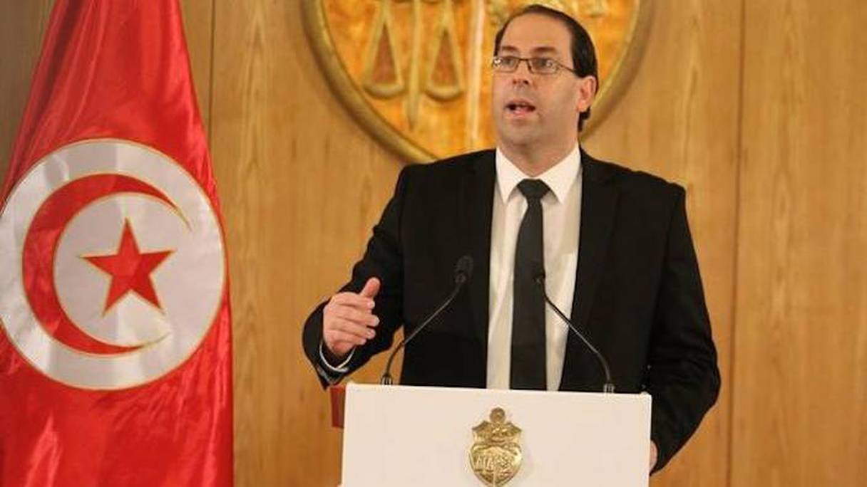 Youssef Chahed, premier ministre de la Tunisie.