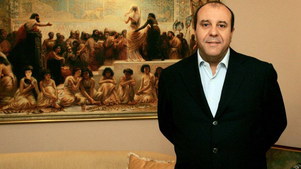 Belhassen Trabelsi, beau-frère de l'ex-président tunisien Zine el Abidine Ben Ali, en septembre 2010.