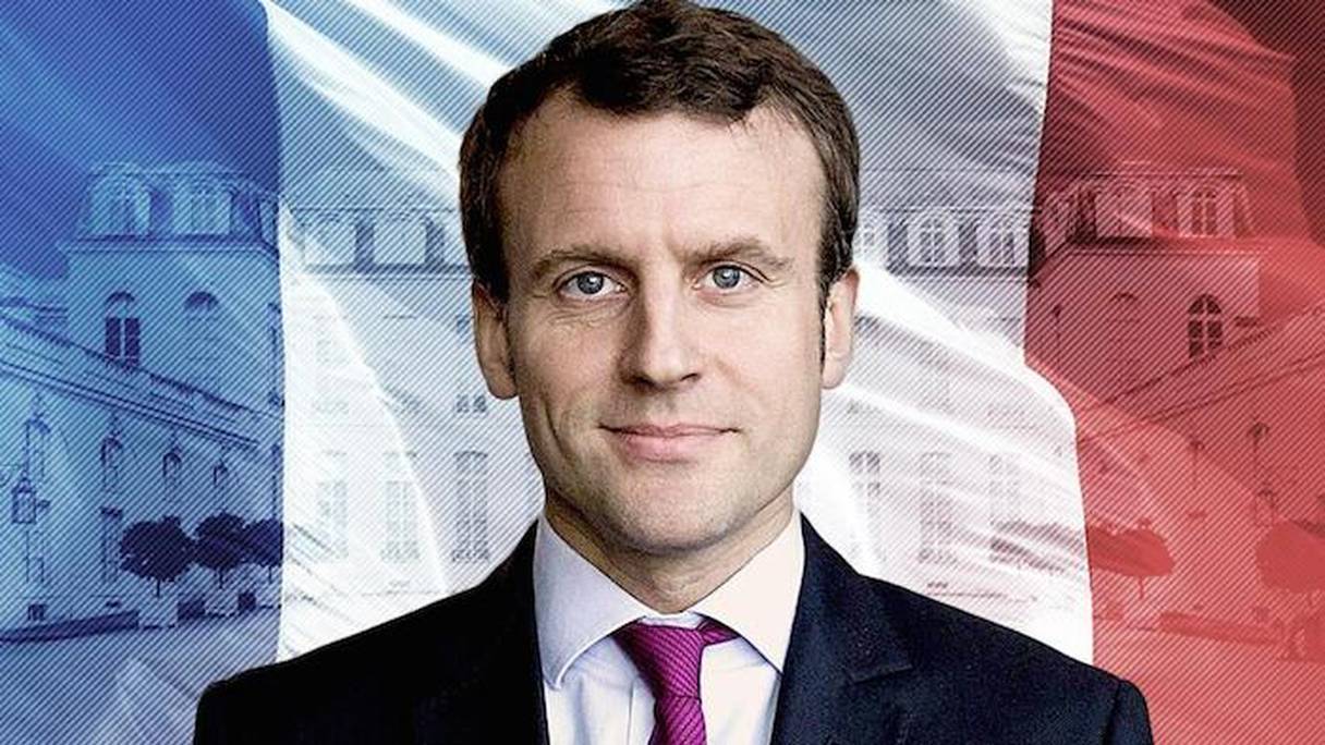 Emmanuel Macron, élu président de la République française.
