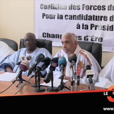 Vidéo. Mauritanie: présidentielle 2019, formation d'une coalition autour du candidat Ould Maouloud