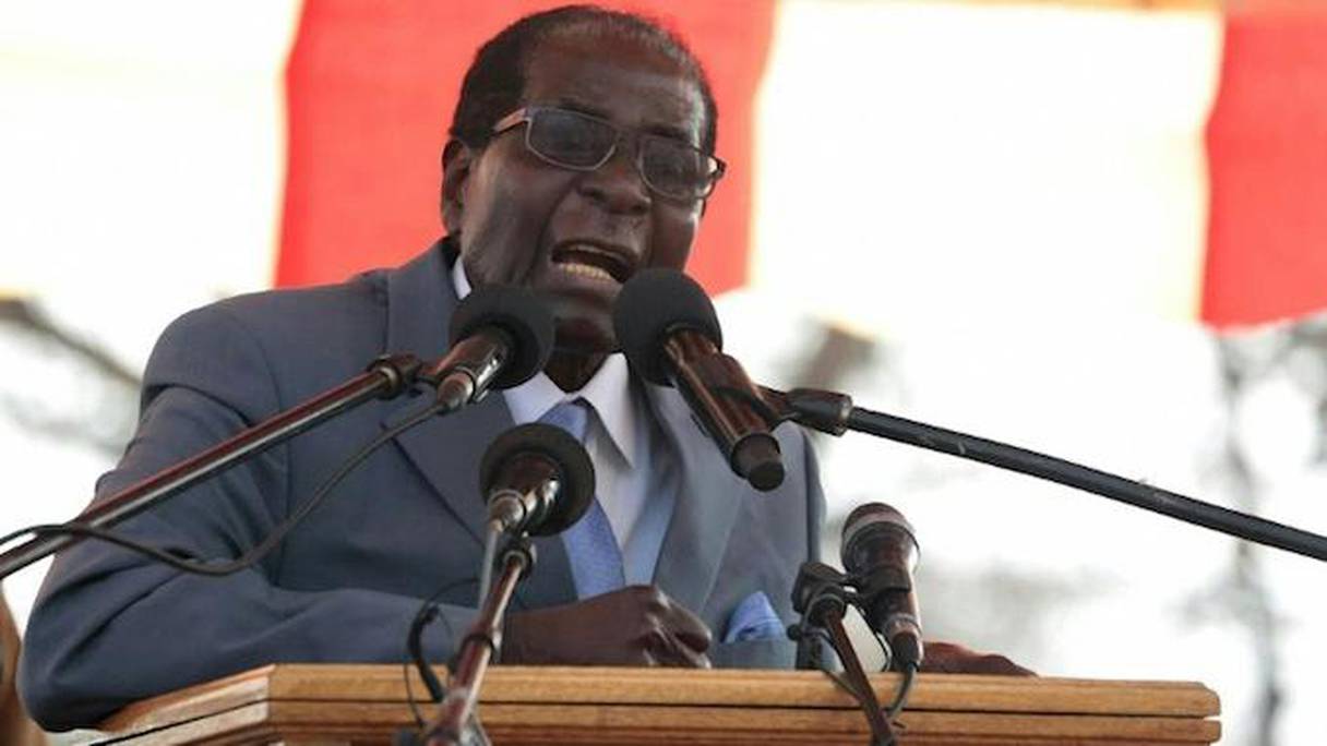 Robert Mugabe, président du Zimbabwe.