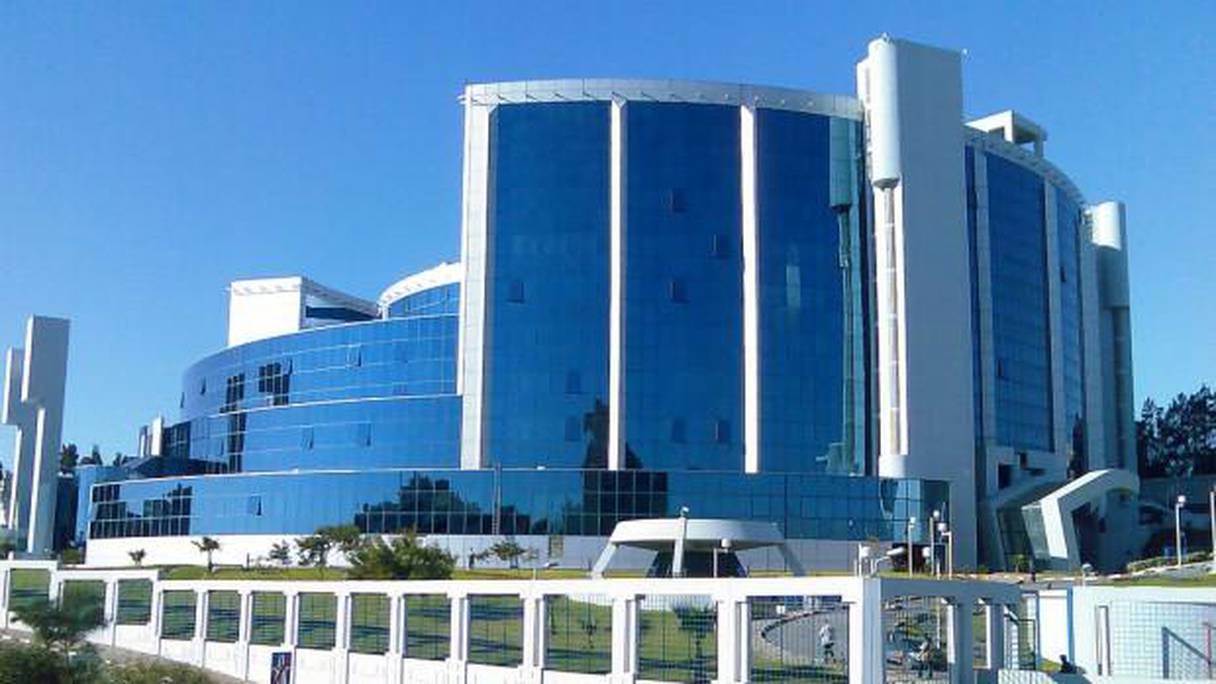 Le siège du ministère des Finances algérien. 