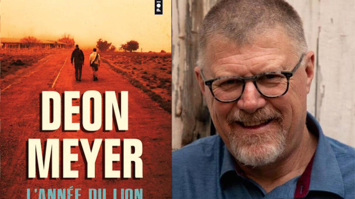 Deon Meyer, l'auteur sud-africain du roman "L'Année du Lion", terriblement prémonitoire sur le coronavirus.