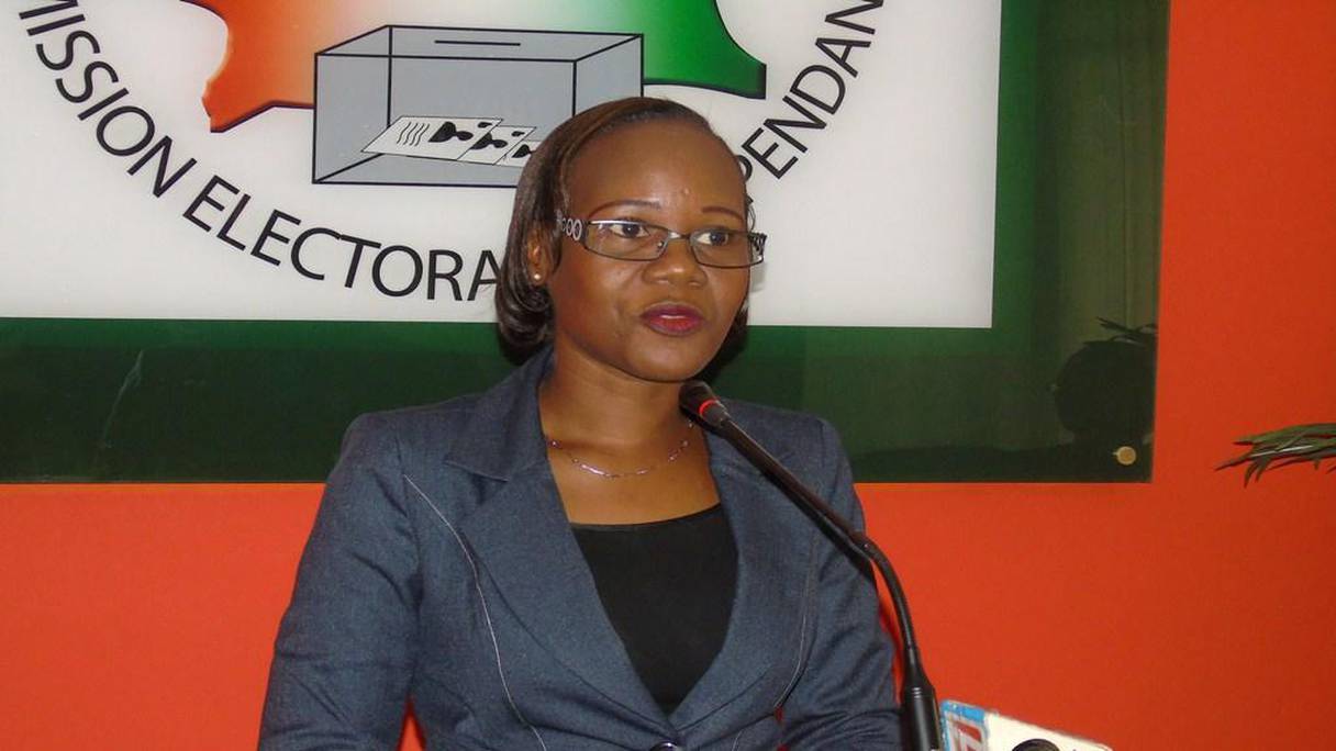 Victoire Halley, porte-parole de la Commission électorale indépendante. 