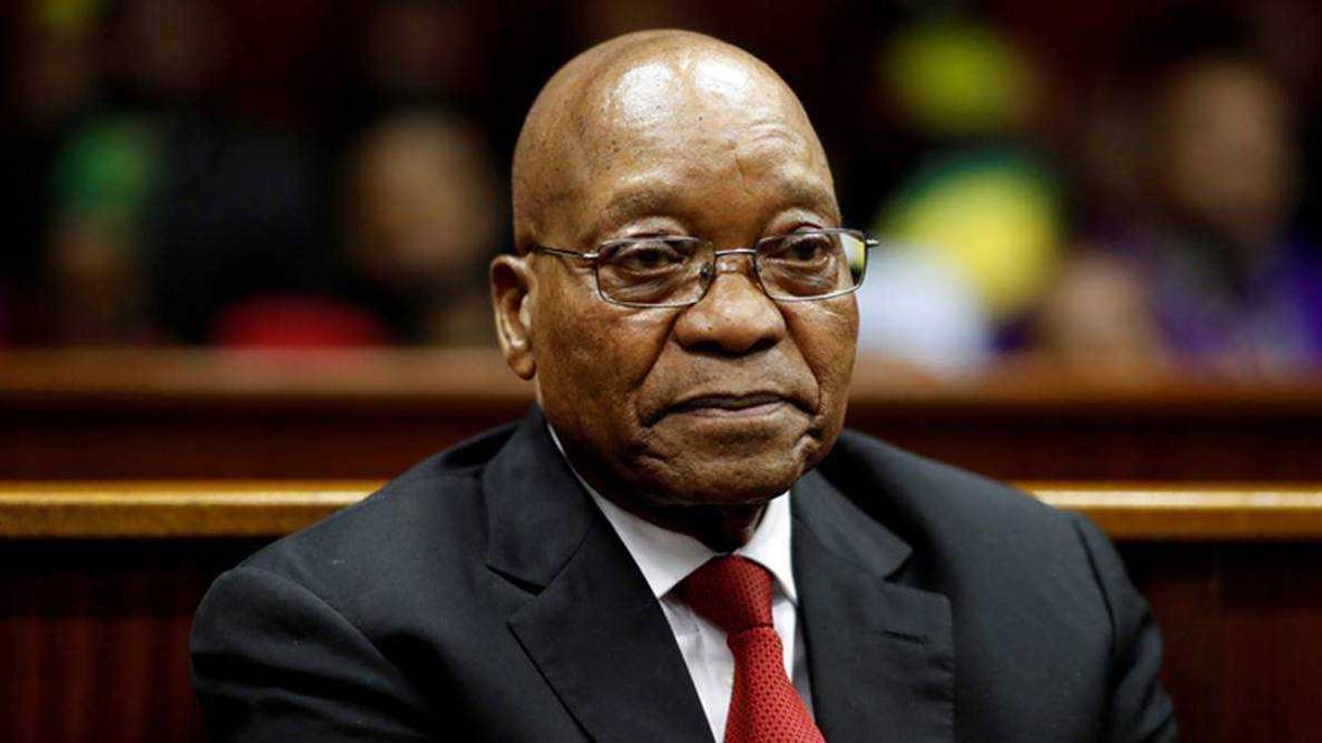 Jacob Zuma, ex-président sud-africain. 