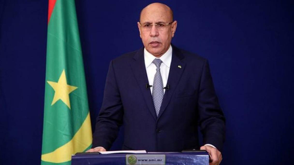 Le président mauritanien Mohamed Ould Cheikh El Ghazouani.
