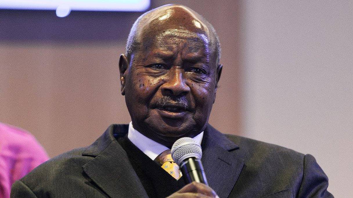 Le président Ougandais, Yoweri Museveni.