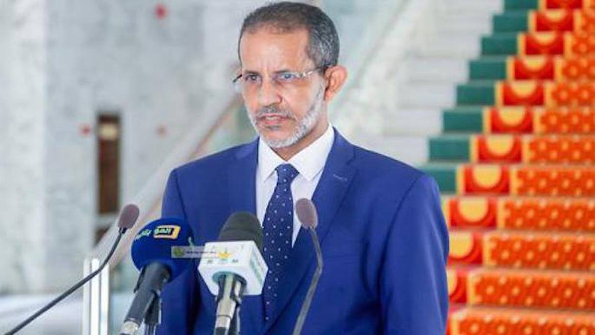 Ismail Bedde Cheikh Sidiya, le désormais ex-premier ministre mauritanien. 
