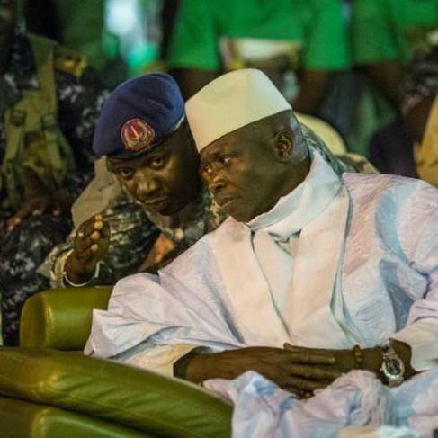 jammeh et armée gambienne