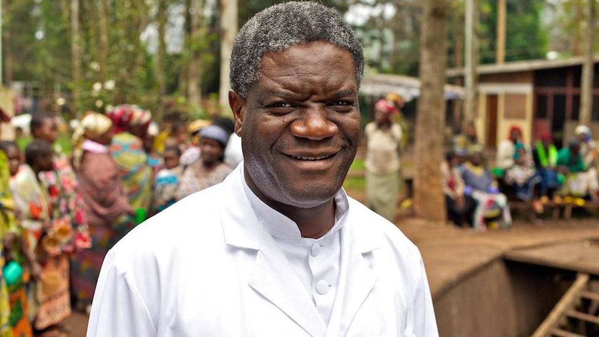 Denis Mukwege, médecin congolais et prix Nobel de la Paix.