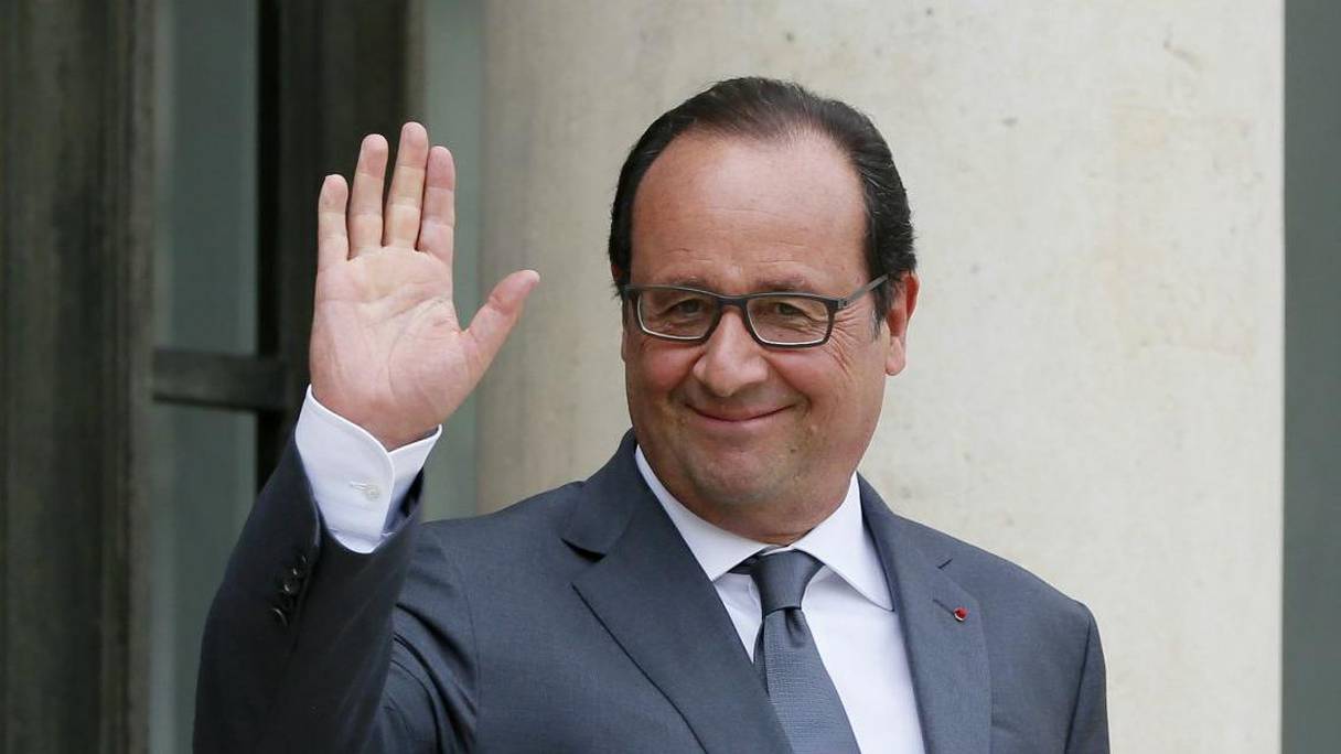 François Hollande, président de la république française.