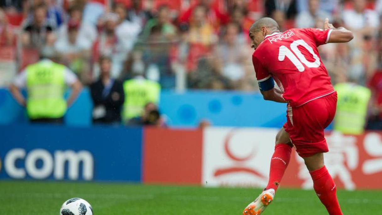 Wahbi Khazri a transformé un nouveau penalty avec la Tunisie. 