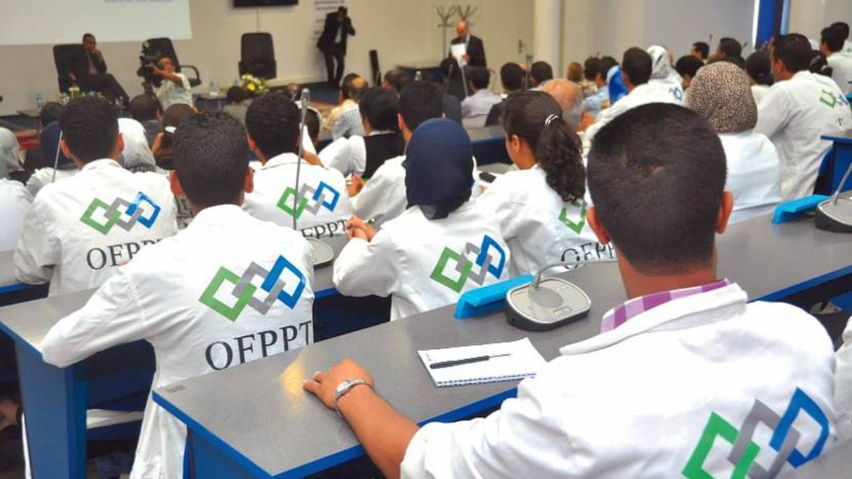 Un centre de formation professionnelle de l'OFPPT du Maroc.