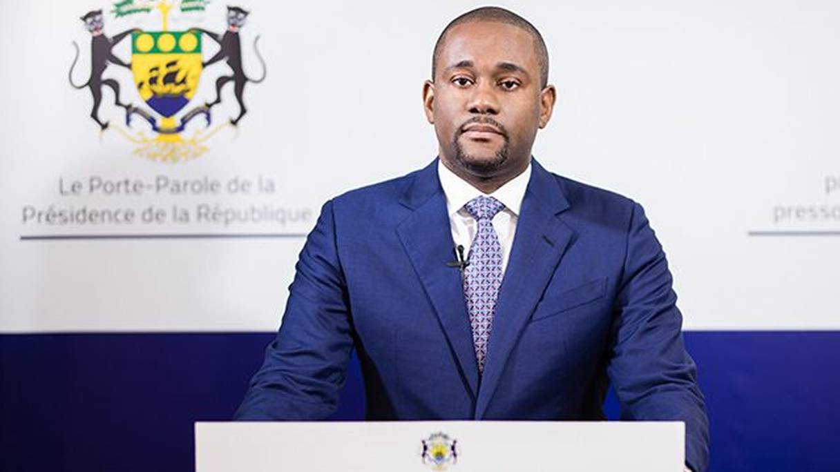 L'ancien porte-parole de la présidence du Gabon, Ike Ngouoni.