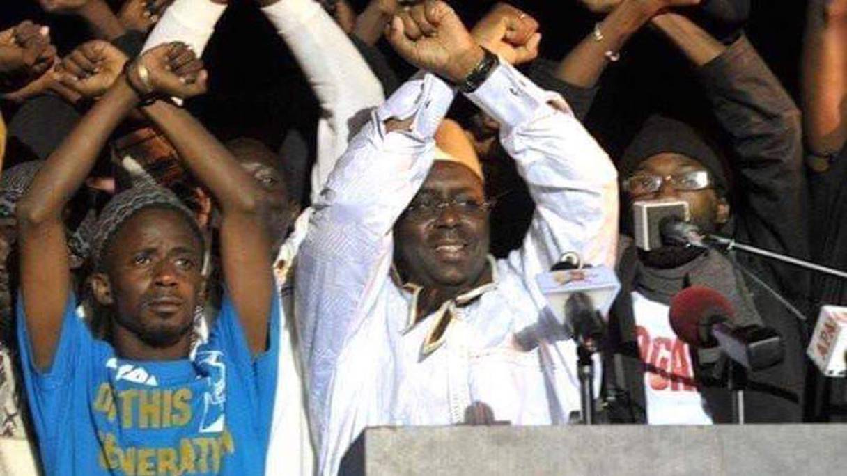 En 2012, Macky Sall était aux côtés du mouvement Y'en a Marre pour lutter contre un troisième mandat du président Abdoulaye Wade. 