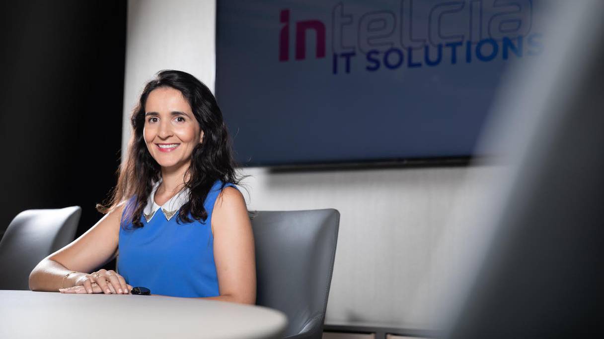 Malika Ahmidouch, directrice du pôle Intelcia IT Solutions du groupe Intelcia.