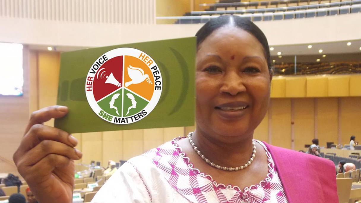 Soyata Maïga, la vice-présidente de la Commission africaine des droits de l'Homme et des peuples.
