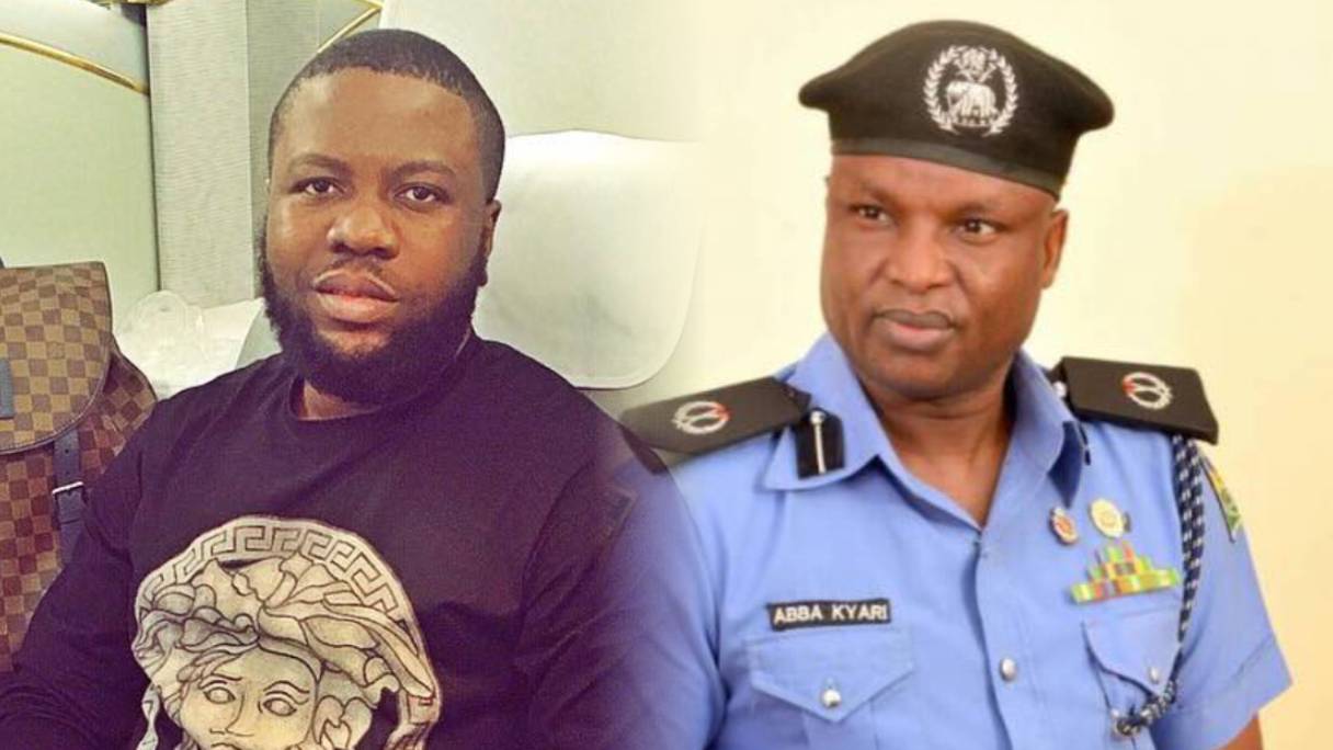 Hushpappi et l'ex-haut responsable de la police nigériane Abba Kyari.