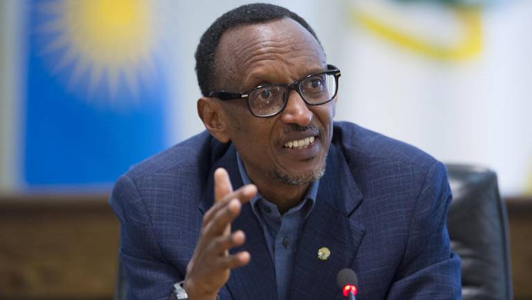 Paul Kagamé, président du Rwanda.