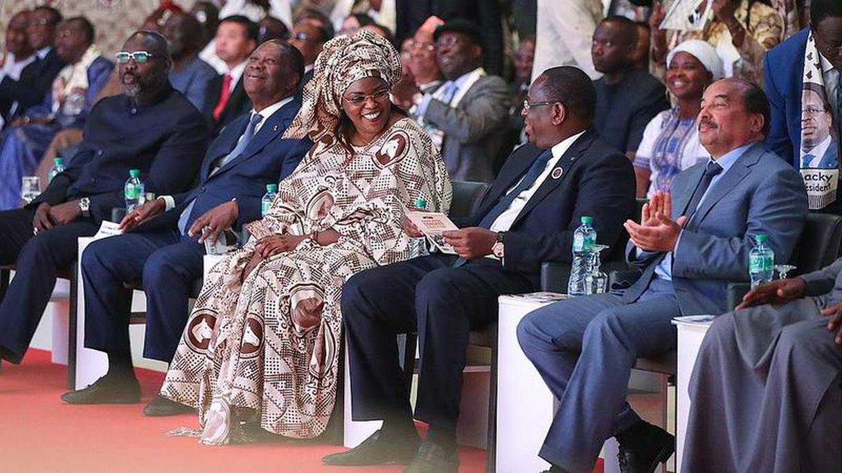 Investiture du candidat Macky Sall avec la présence de plusieurs présidents ouest-africains.