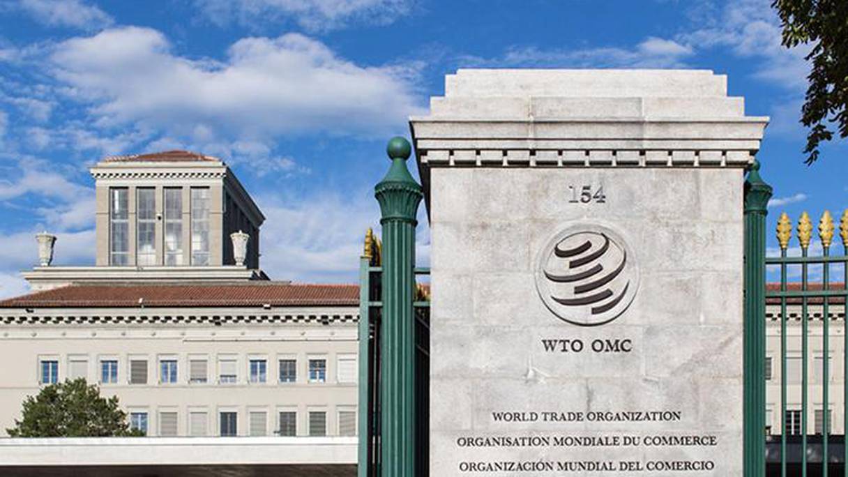 Le siège de l'Organisation Mondiale du Commerce (OMC) à Genève (Suisse). 
