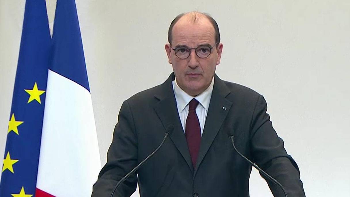 Le Premier ministre français Jean Castex. 