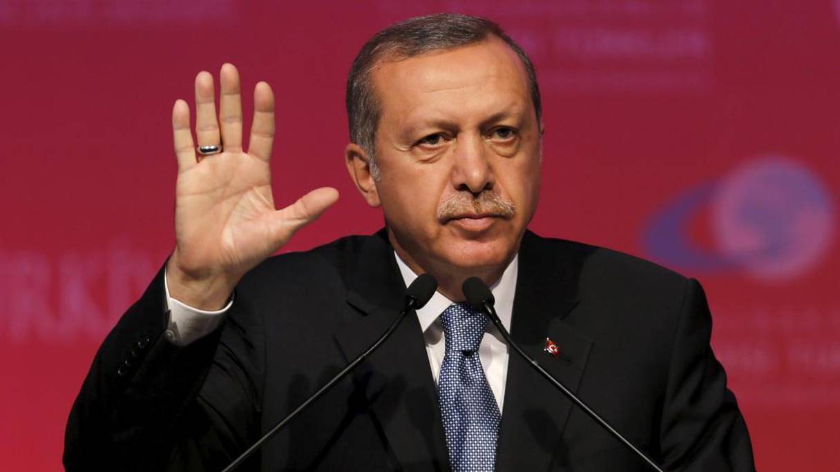 Recep Tayyip Erdogan, Président de la Turquie. 