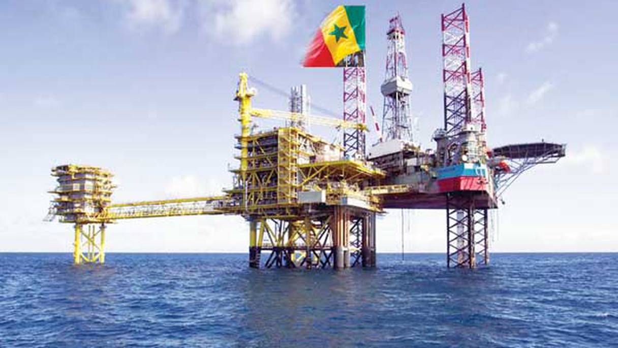 Le champ pétrolier offshore de Sangomar au large du Sénégal.