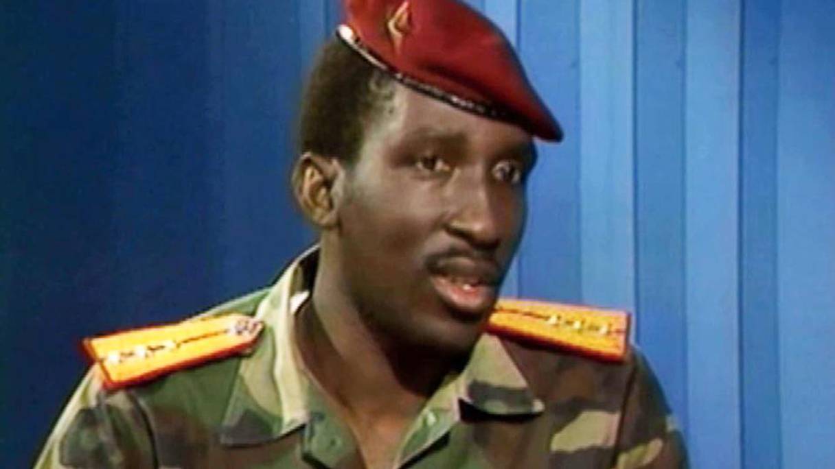 L'ancien président burkinabè Thomas Sankara.