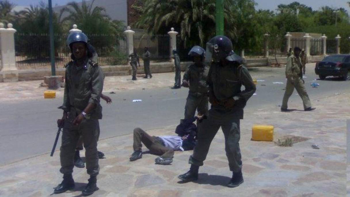 Police mauritanienne.